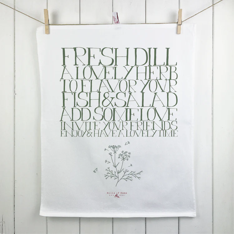 Geschirrtuch Dill